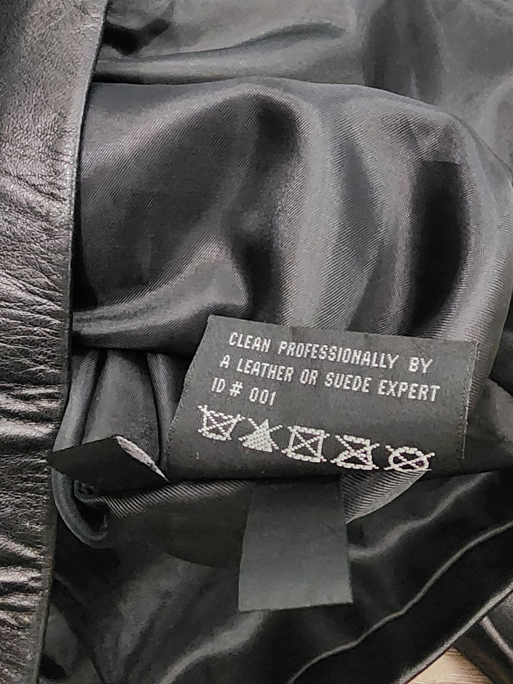 Colebrook Black Leather Jacket Women Large Zip Front Mid Length Coat Classic - Picture 7 of 9
